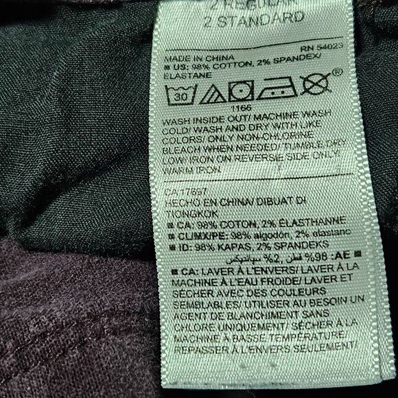 Old Navy Rockstar Mid Rise Jeans Womens Size 2 Skinny Purple Denim Pants - Picture 5 of 5